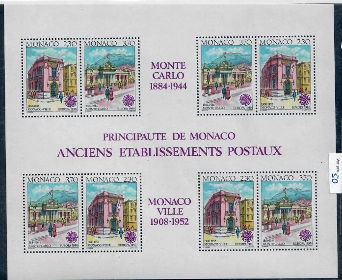 Monaco AFA 1964-5<br>Postfrisk