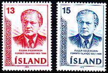 Island AFA 481 - 82<br>Postfrisk