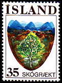 Island AFA 513<br>Postfrisk