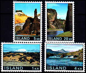 Island AFA 435 - 38<br>Postfrisk