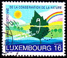 Luxembourg AFA 1356<br>Stemplet