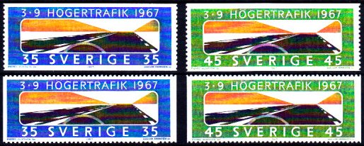 Sverige AFA 594 - 595A<br>Postfrisk