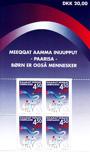 Grønland AFA 387a<br>Postfrisk Miniark