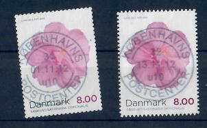 Danmark AFA 1715a  - 1715<br>Stemplet begge typer