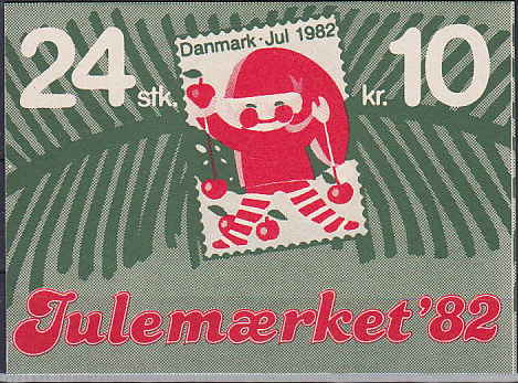 Danmark 1982<br>Postfrisk Julehæfte