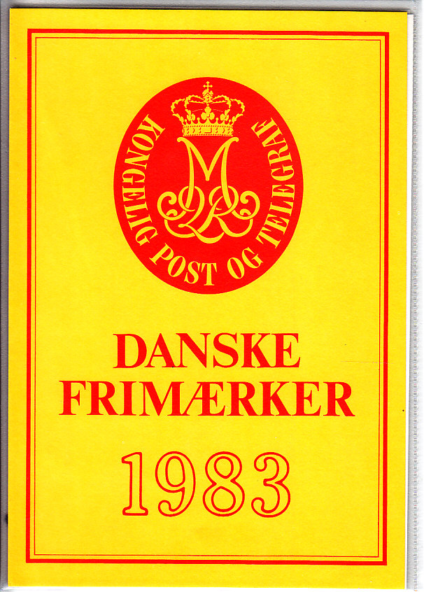 Danmark 1983<br>Postfrisk Årsmappe