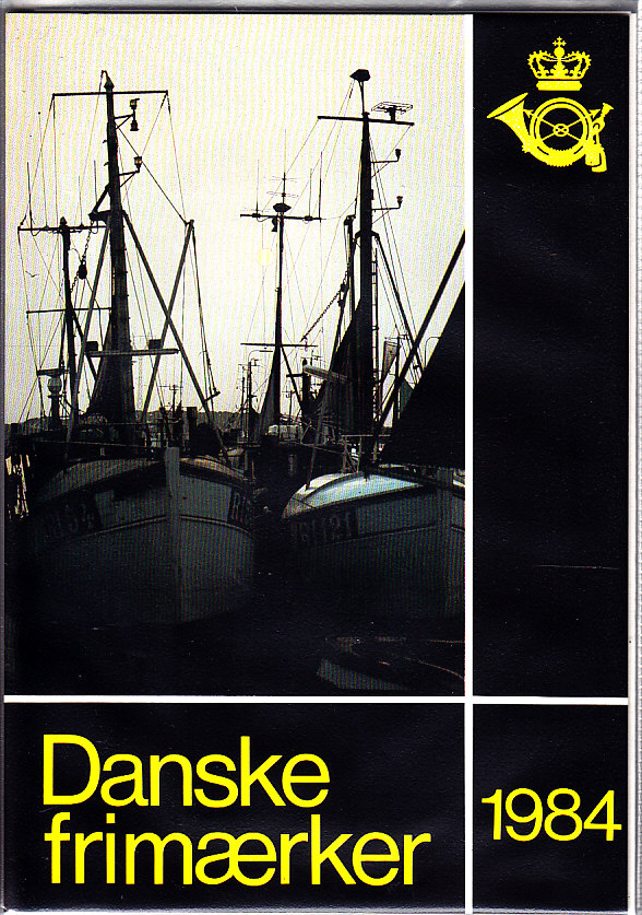 Danmark 1984<br>Postfrisk Årsmappe