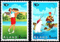 Aaland AFA 102 - 03<br>Postfrisk