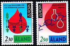 Aaland AFA 86 - 87<br>Postfrisk