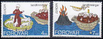 Færøerne AFA 252 - 53<br>Postfrisk