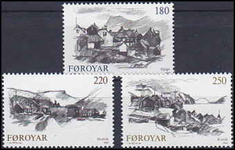 Færøerne AFA 66 - 68<br>Postfrisk